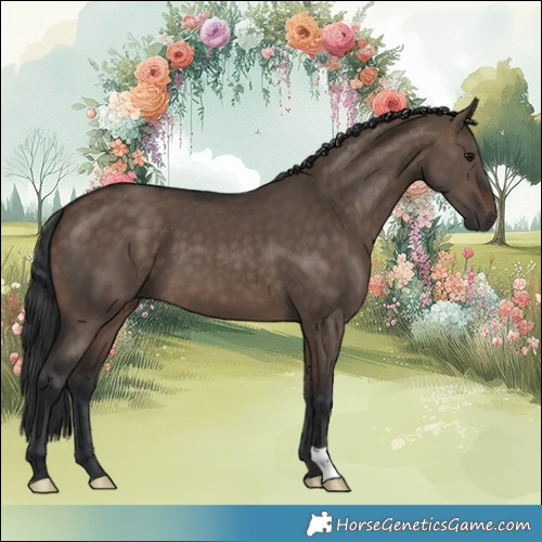 Horse Color:Brown Dun 