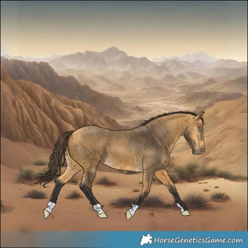 Horse Color:Buckskin 