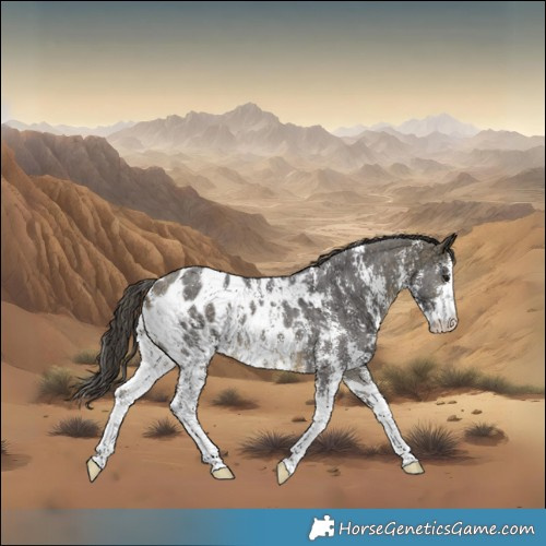 Horse Color:Buckskin Sabino Appaloosa 