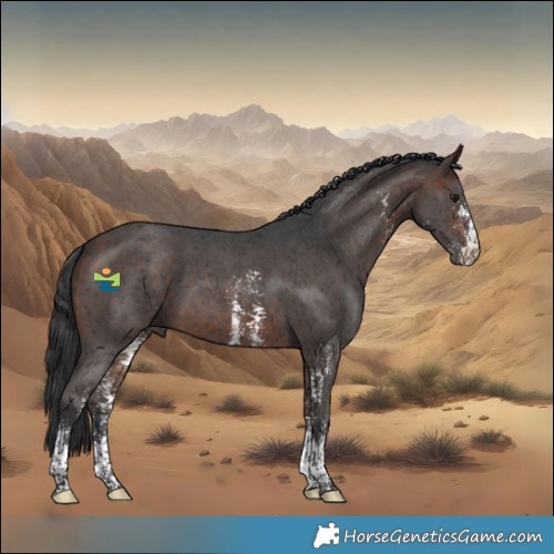 Horse Color:Bay Sabino 