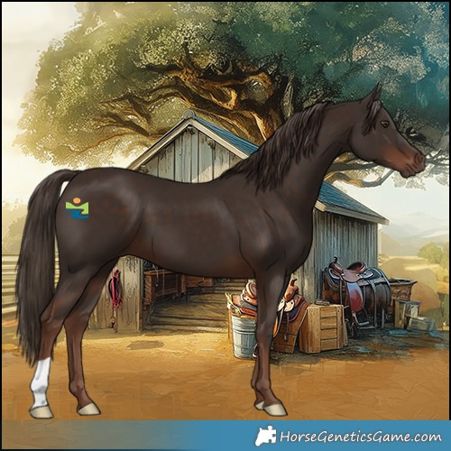 Horse Color:Liver Chestnut 