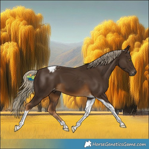 Horse Color:Gray Chocolate Palomino Tobiano Appaloosa 