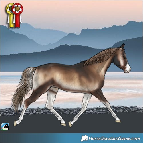 Horse Color:Liver Red Onyx Brindle