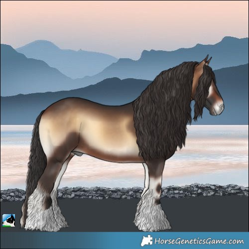 Horse Color:Brown Onyx