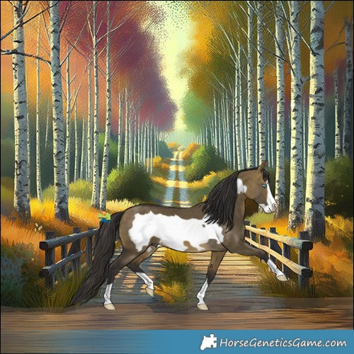 Horse Color:Buckskin Dun Frame 