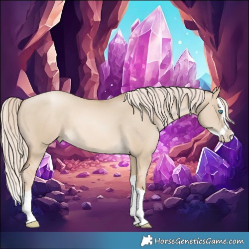 Horse Color:Chocolate Palomino Dun Splash 
