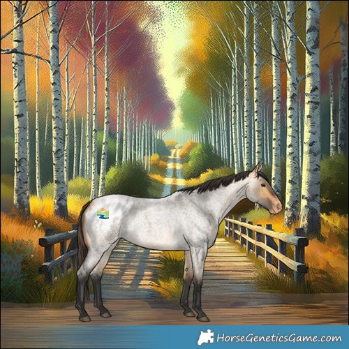 Horse Color:Buckskin Roan Dun Appaloosa Rabicano 