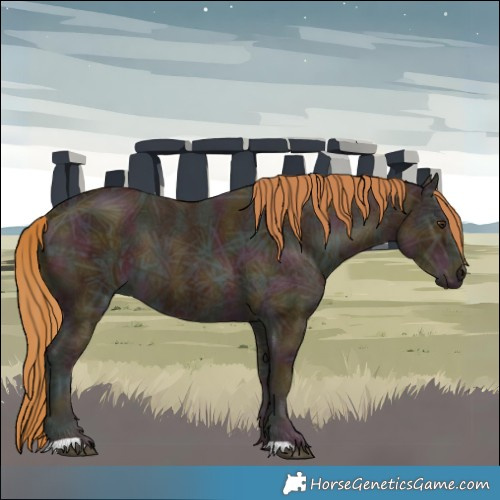 Horse Color:Midnight Chestnut Ice 