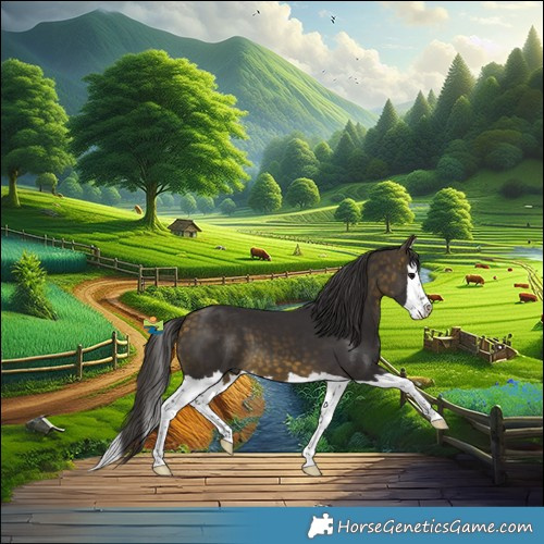 Horse Color:Buckskin Splash 
