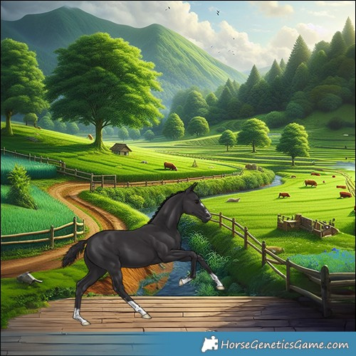 Horse Color:Smoky Black