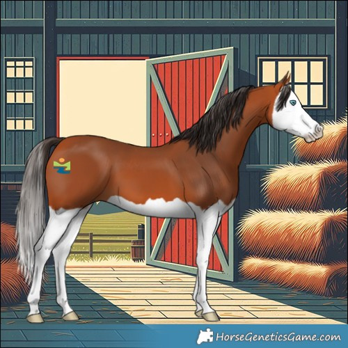 Horse Color:Bay Splash 