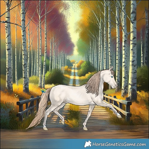 Horse Color:Classic Cream Champagne Snowdrop 