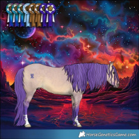 Horse Color:Watercolor Bay Dun