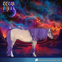 Horse Color:Watercolor Bay Dun