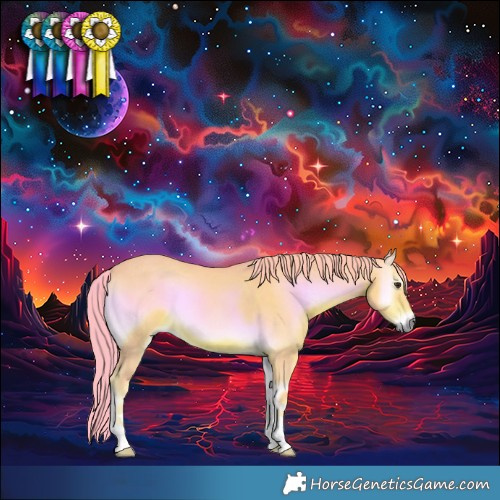 Horse Color:Watercolor Red Onyx