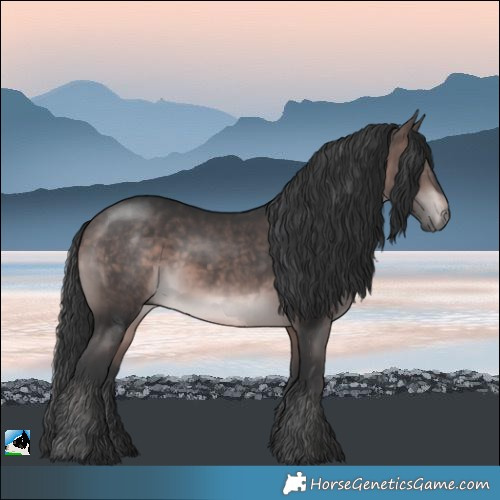 Horse Color:Platinum Brown 