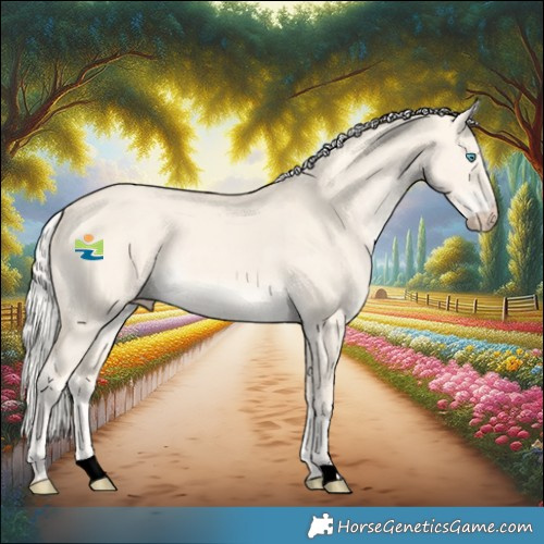Horse Color:Void Cremello Dun