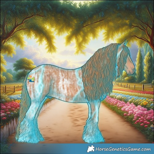 Horse Color:Thunderstruck Chestnut Ice