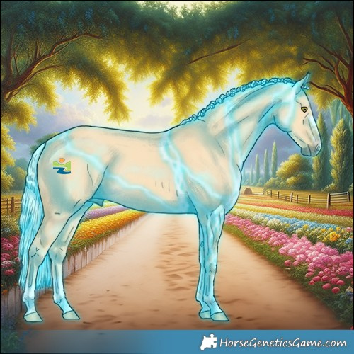 Horse Color:Thunderstruck Palomino Dun 