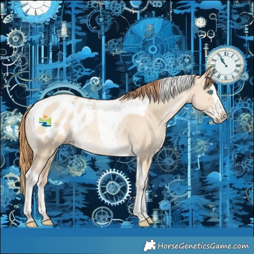 Horse Color:Brown Snowdrop Pearl Dun Splash Tobiano Blanket 