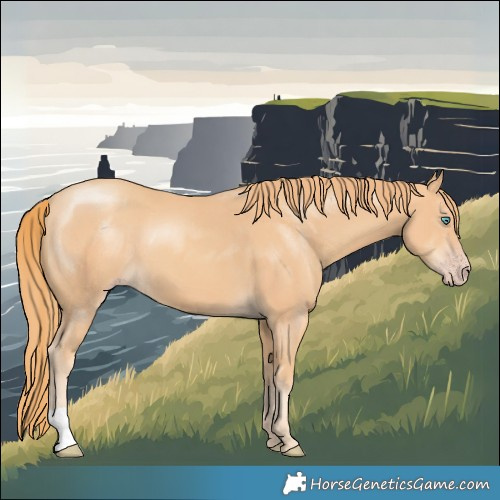 Horse Color:Gold Champagne 