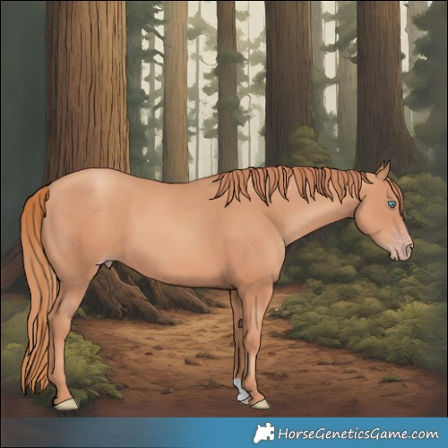 Horse Color:Gold Champagne 