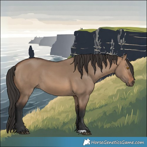 Horse Color:Brown Dun 