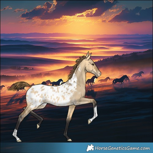Horse Color:Buckskin Dun Appaloosa 