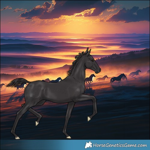 Horse Color:Smoky Black