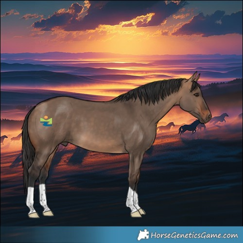 Horse Color:Bay Dun 