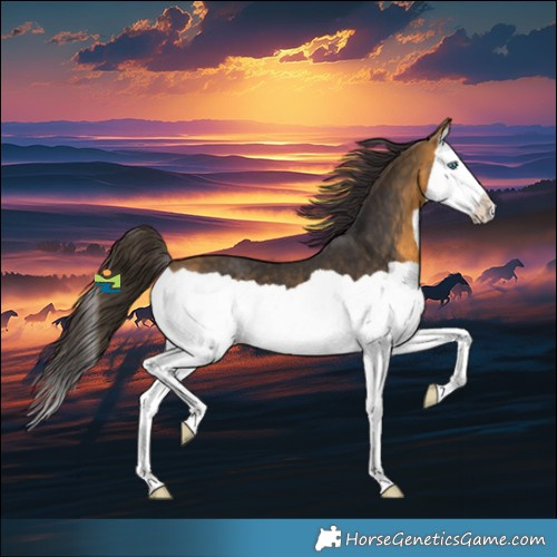 Horse Color:Buckskin Splash