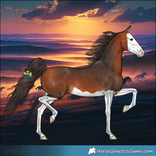 Horse Color:Bay Splash 