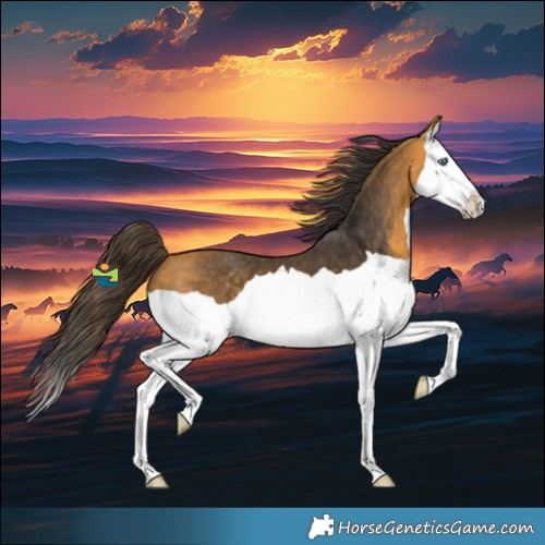 Horse Color:Buckskin Splash