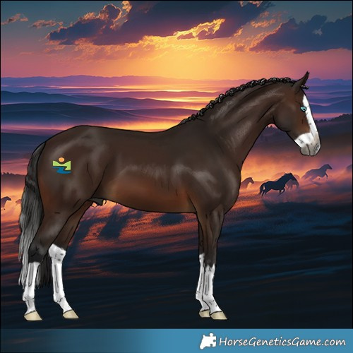 Horse Color:Gray Bay Splash 