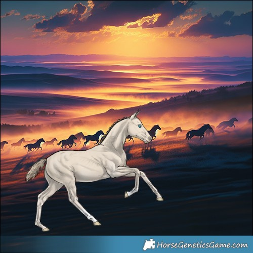 Horse Color:Smoky Creme 