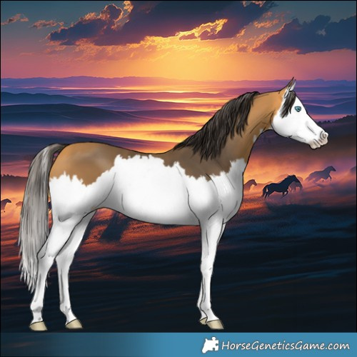 Horse Color:Buckskin Splash