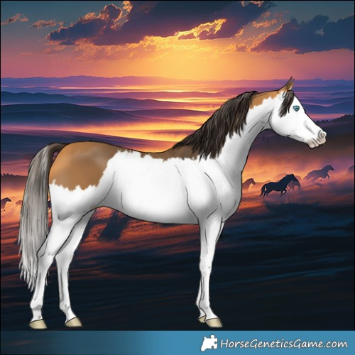 Horse Color:Buckskin Splash 