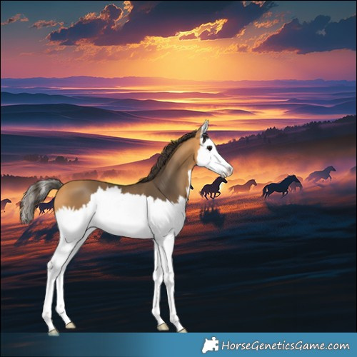 Horse Color:Buckskin Splash 