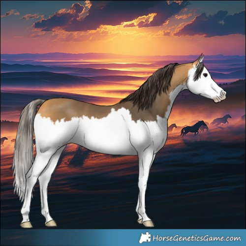 Horse Color:Buckskin Splash 