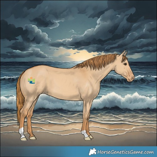 Horse Color:Red Dun Varnish 