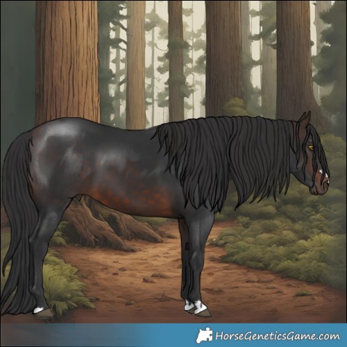 Horse Color:Bay 