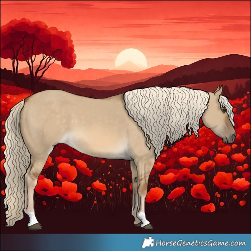 Horse Color:Chocolate Palomino Dun 