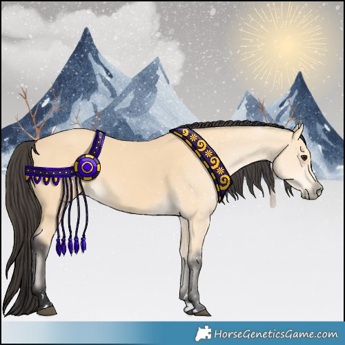Horse Color:Buckskin