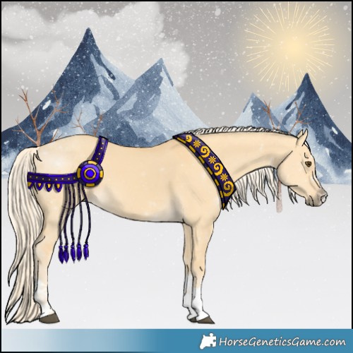 Horse Color:Palomino Dun 