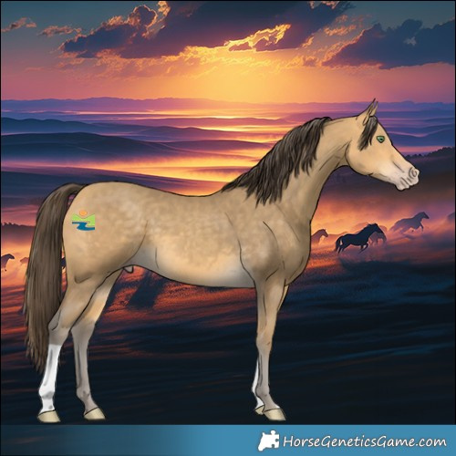 Horse Color:Sable Cream Champagne