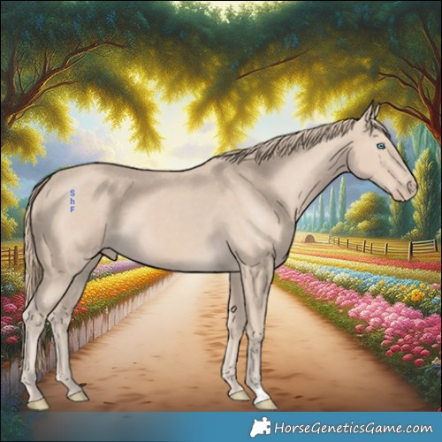 Horse Color:Smoky Creme 
