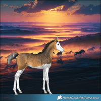 Horse Color:Buckskin Splash 