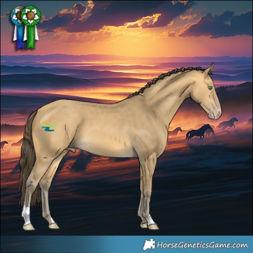 Horse Color:Sable Cream Champagne