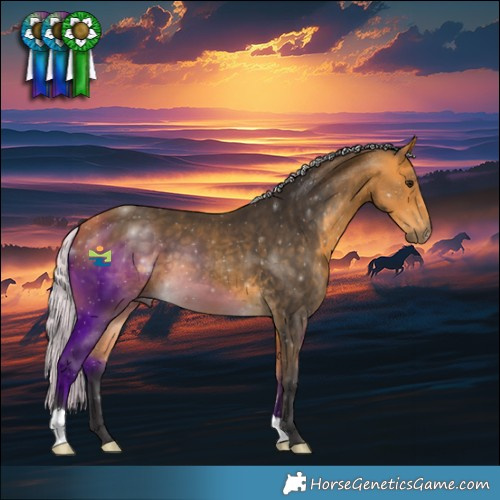 Horse Color:Silver Buckskin