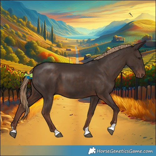Horse Color:Liver Chestnut 